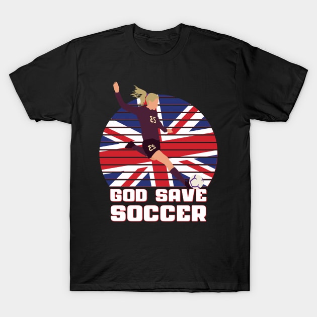 God save soccer T-Shirt by Emmi Fox Designs